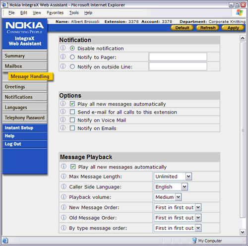 Nokia — IntegraX Web Assistant — image 2